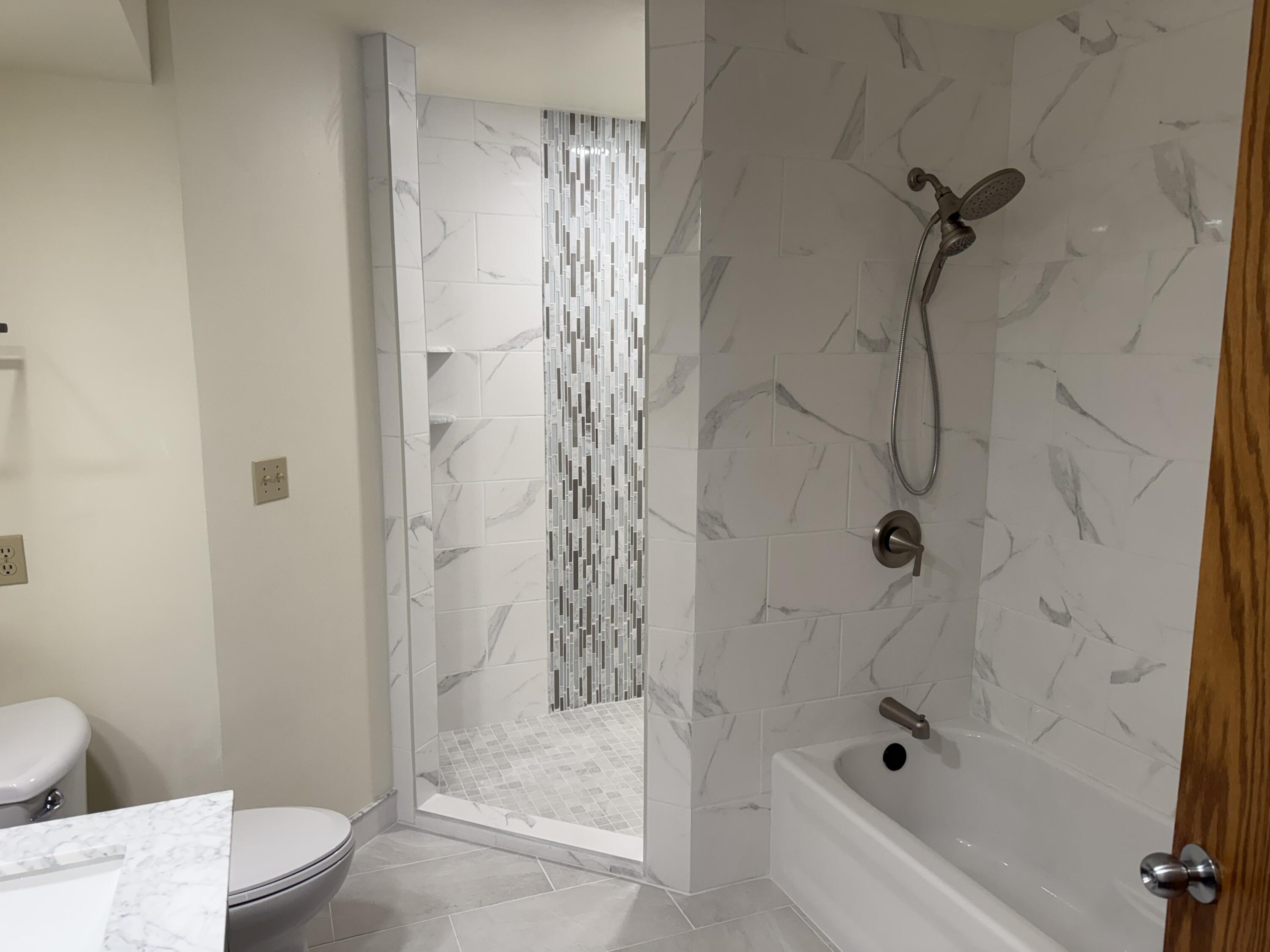 175 Elm Grove Road, Unit D Brookfield, WI 53005 - Photo 26 of 44 Master Shower stall