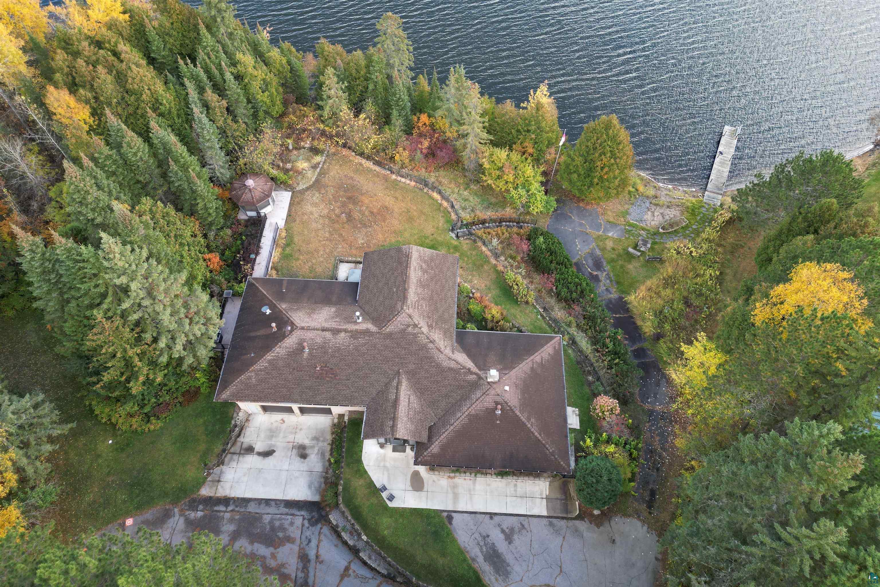 1933 West Shagawa Road Ely, MN 55731 - Photo 44 of 46 Drone / aerial view with a water view