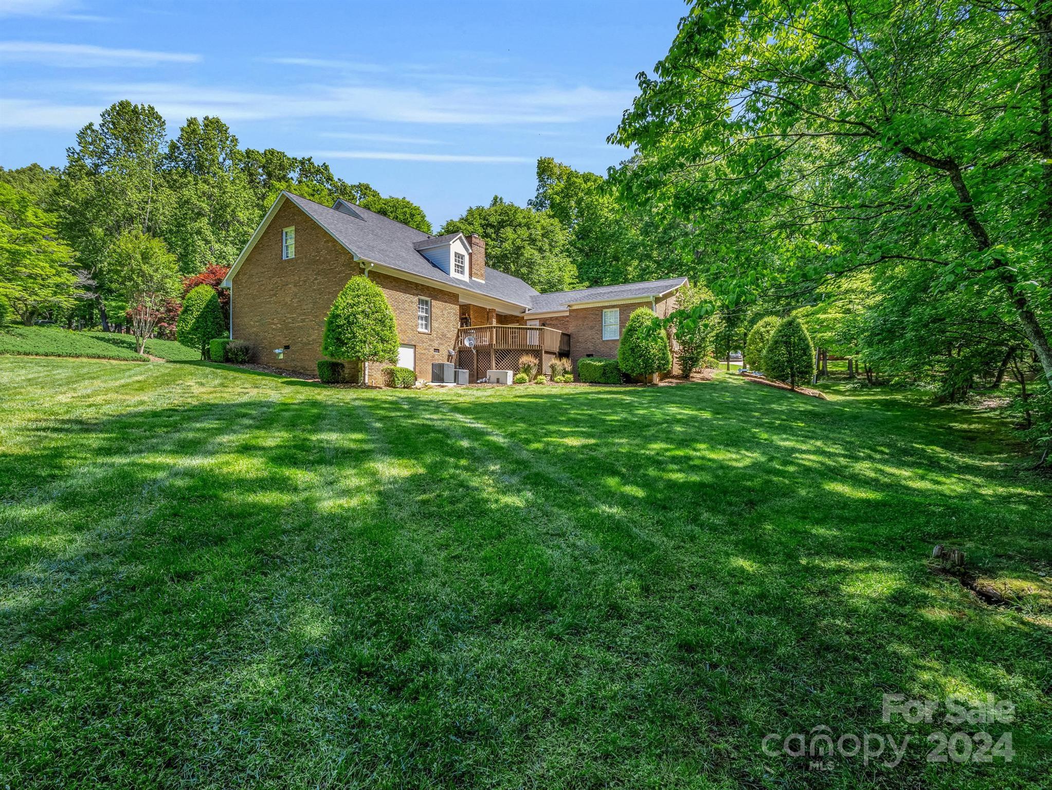 107 Fairforest Drive Rutherfordton, NC 28139 - Photo 32 of 33 a front view of a house with a yard and trees