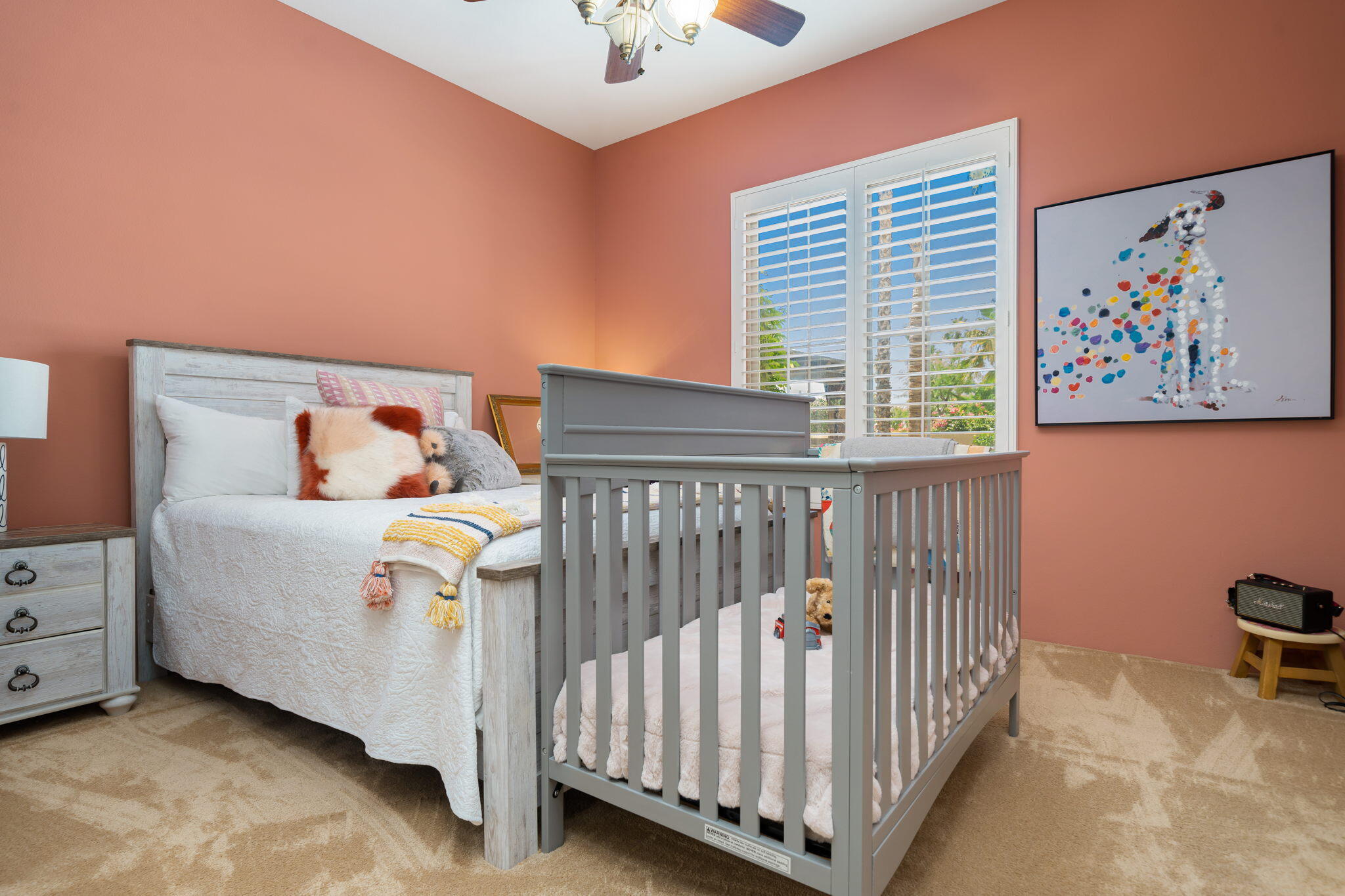 57355 Interlachen La Quinta, CA 92253 - Photo 20 of 35 a bedroom with a bed and a window