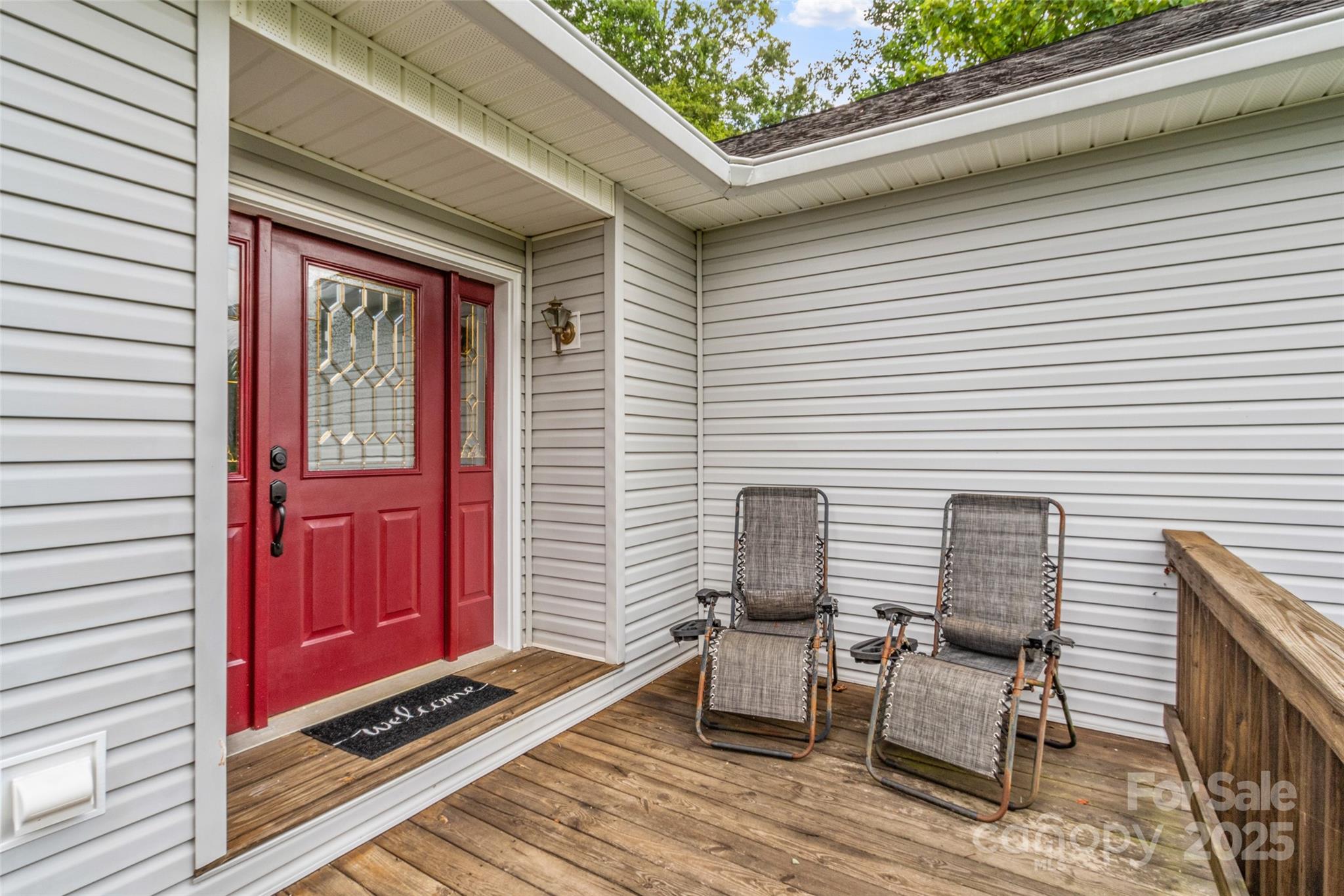 161 Blue Rock Road Burnsville, NC 28714 - Photo 4 of 48 a view of backyard with seating space
