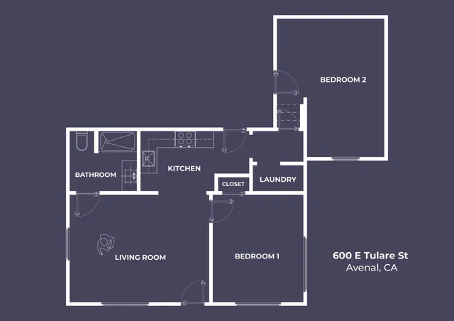 $223,200 | 600 East Tulare Street, Avenal, CA 93204