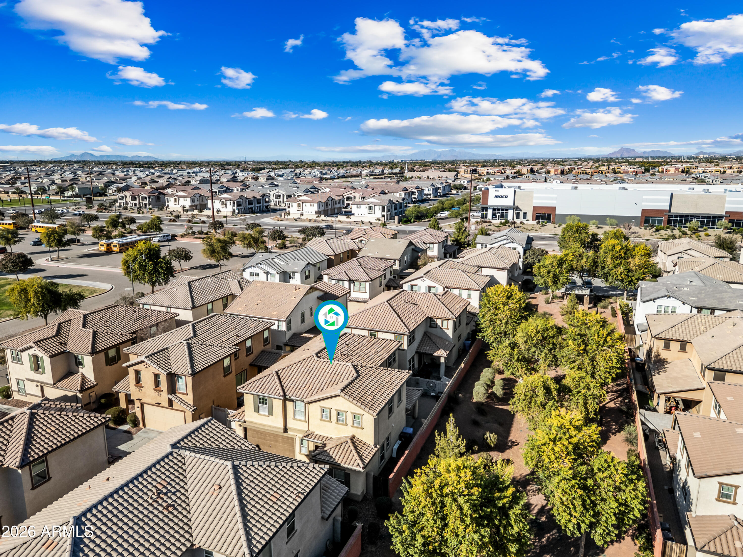 867 South Swallow Lane Gilbert, AZ 85296 - Photo 18 of 23 Community Aerial