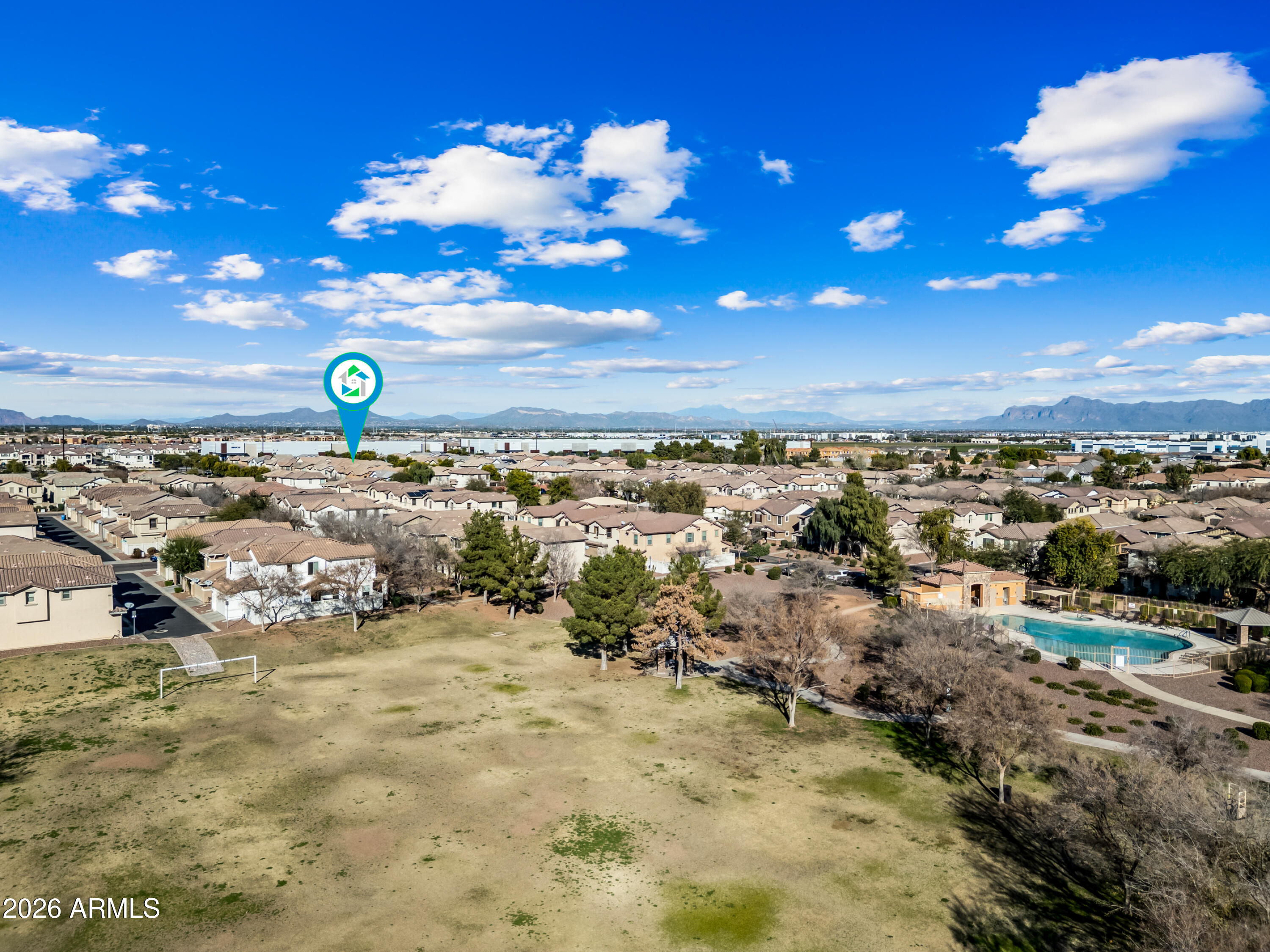 867 South Swallow Lane Gilbert, AZ 85296 - Photo 30 of 33 Community Aerial