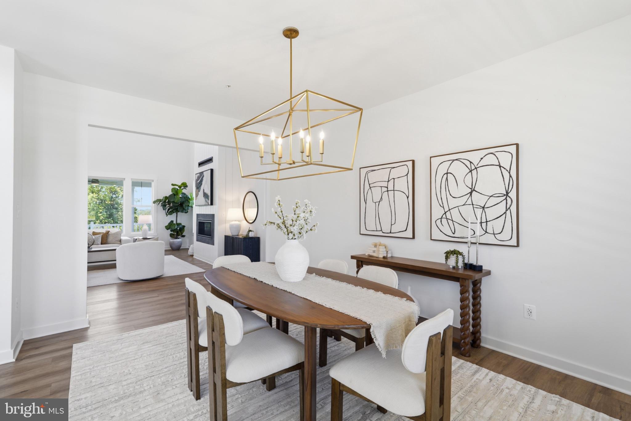 2802 Bidle Road Middletown, MD 21769 - Photo 18 of 63 Elegant dining space with modern flair.