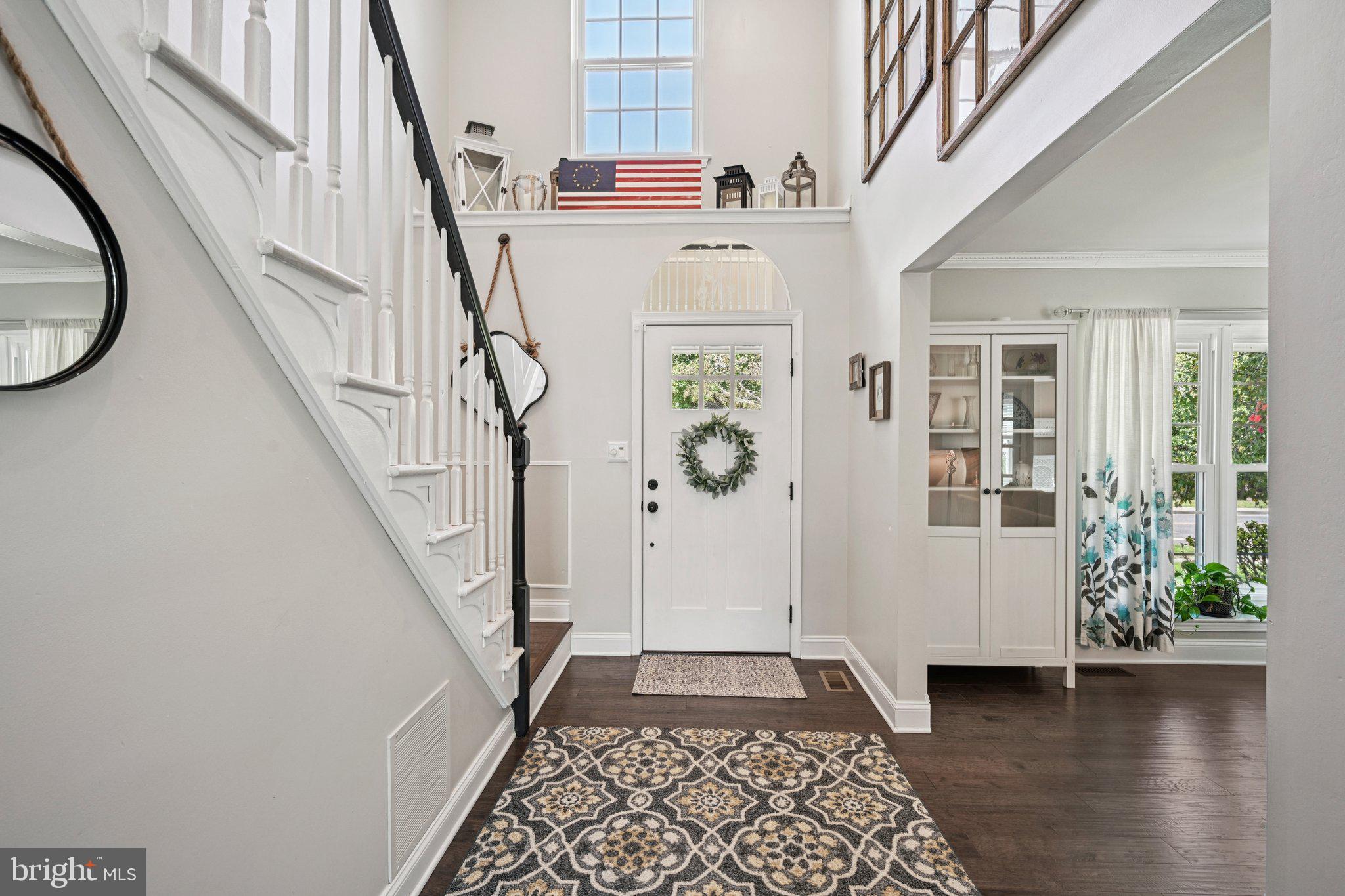39 Willow Ridge Road Marlton, NJ 08053 - Photo 5 of 43 a view of entryway with wooden floor and stairs