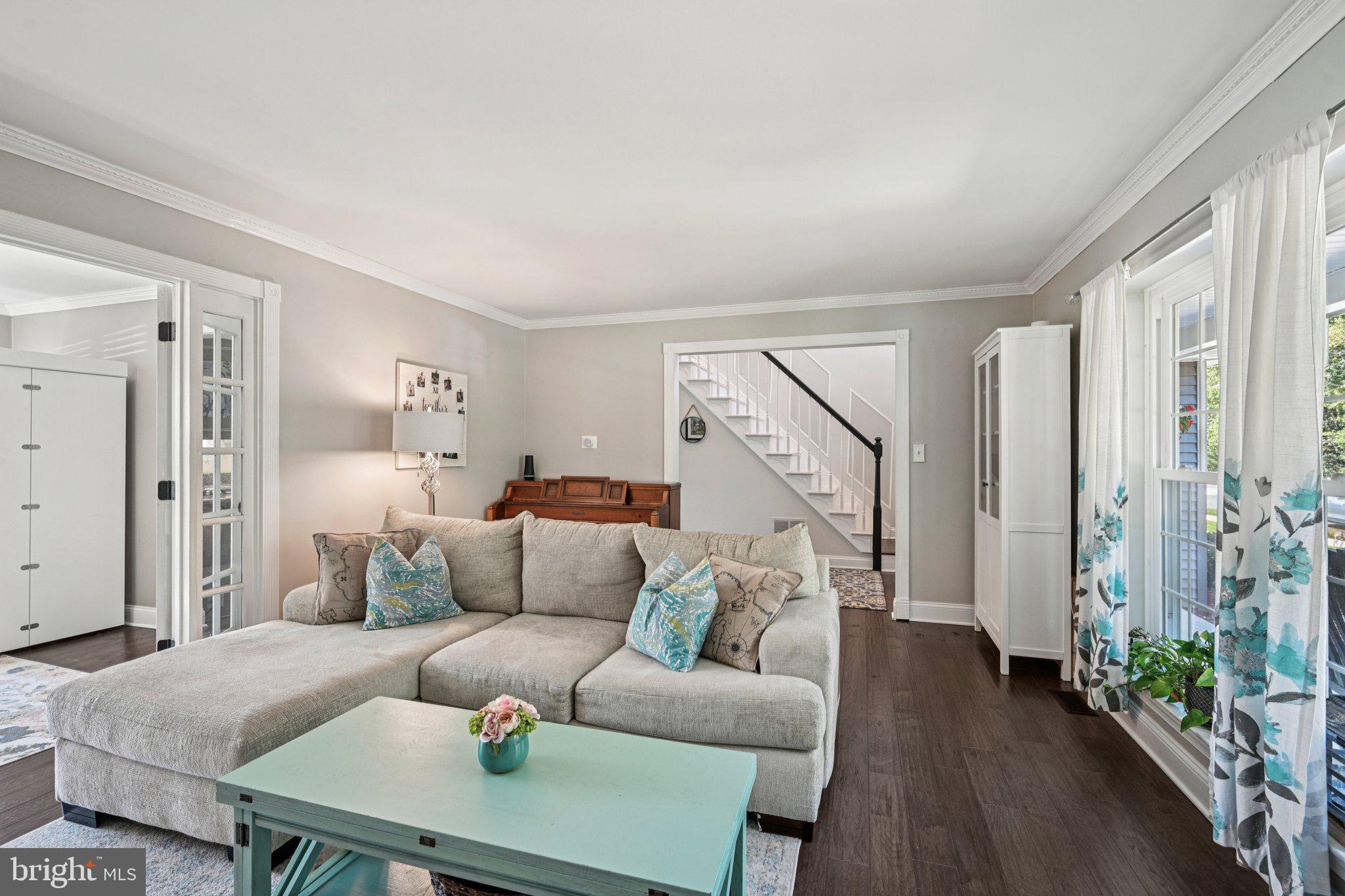 39 Willow Ridge Road Marlton, NJ 08053 - Photo 8 of 43 a living room with furniture and wooden floor