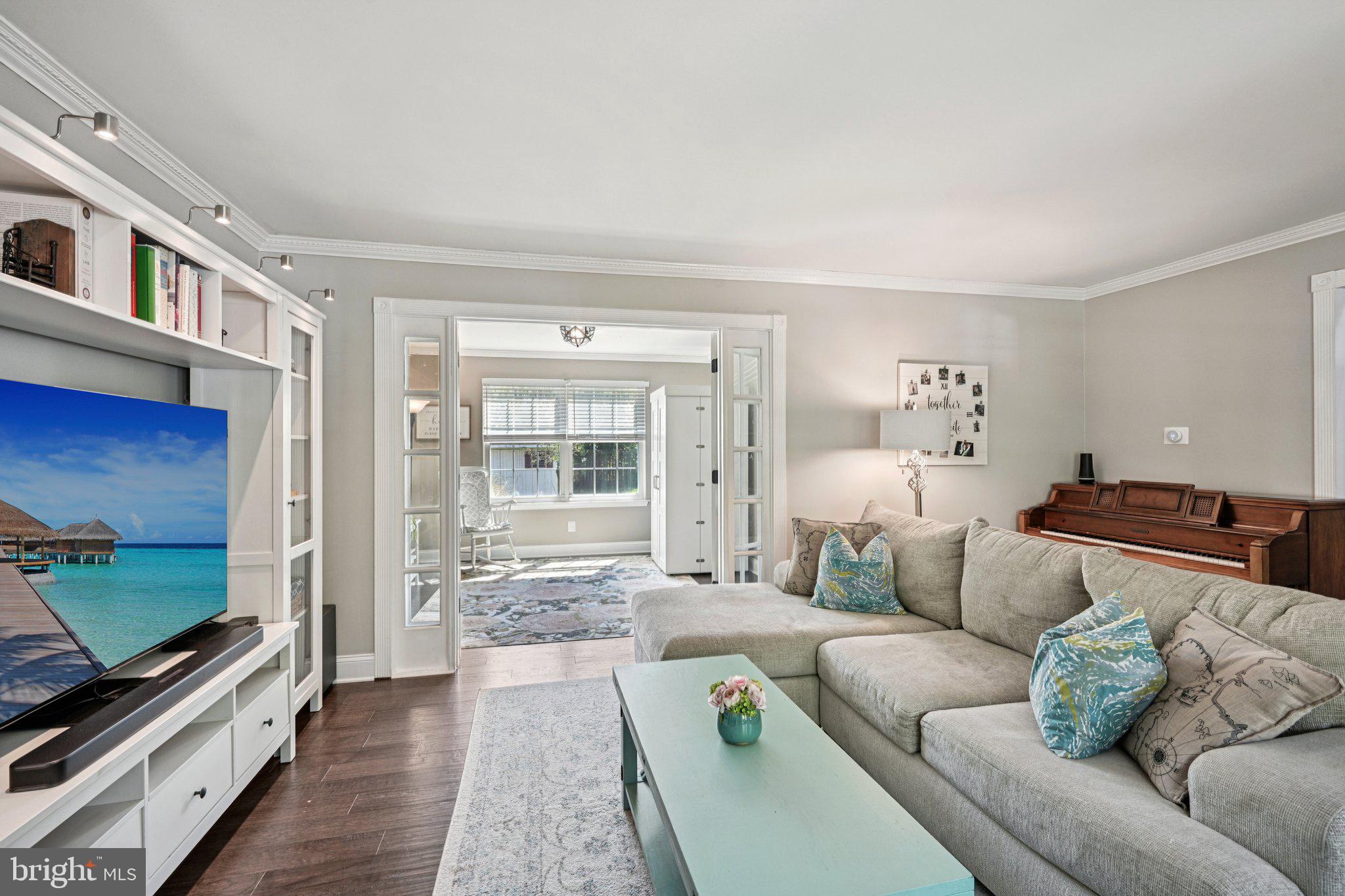 39 Willow Ridge Road Marlton, NJ 08053 - Photo 9 of 43 a living room with furniture and a flat screen tv