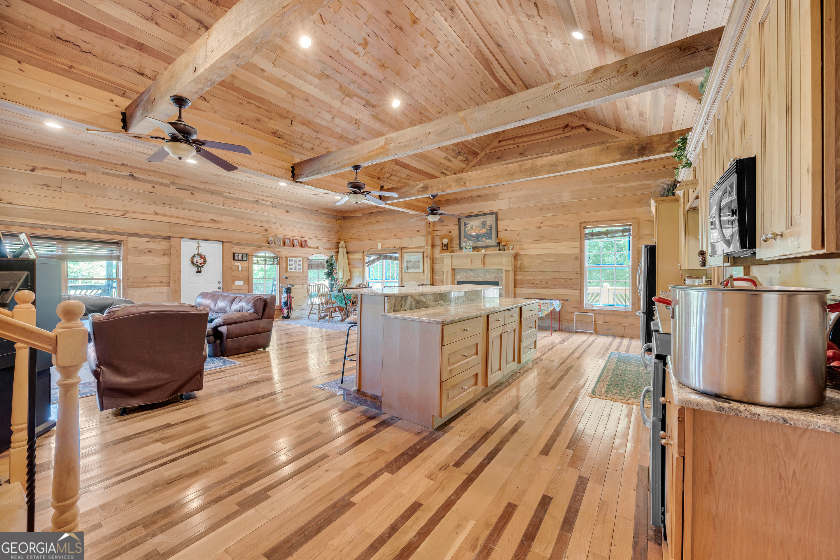 1641 Churchwell Rd Union Point Union Point, GA 30669 - Photo 39 of 48 a view of a open kitchen with a large window