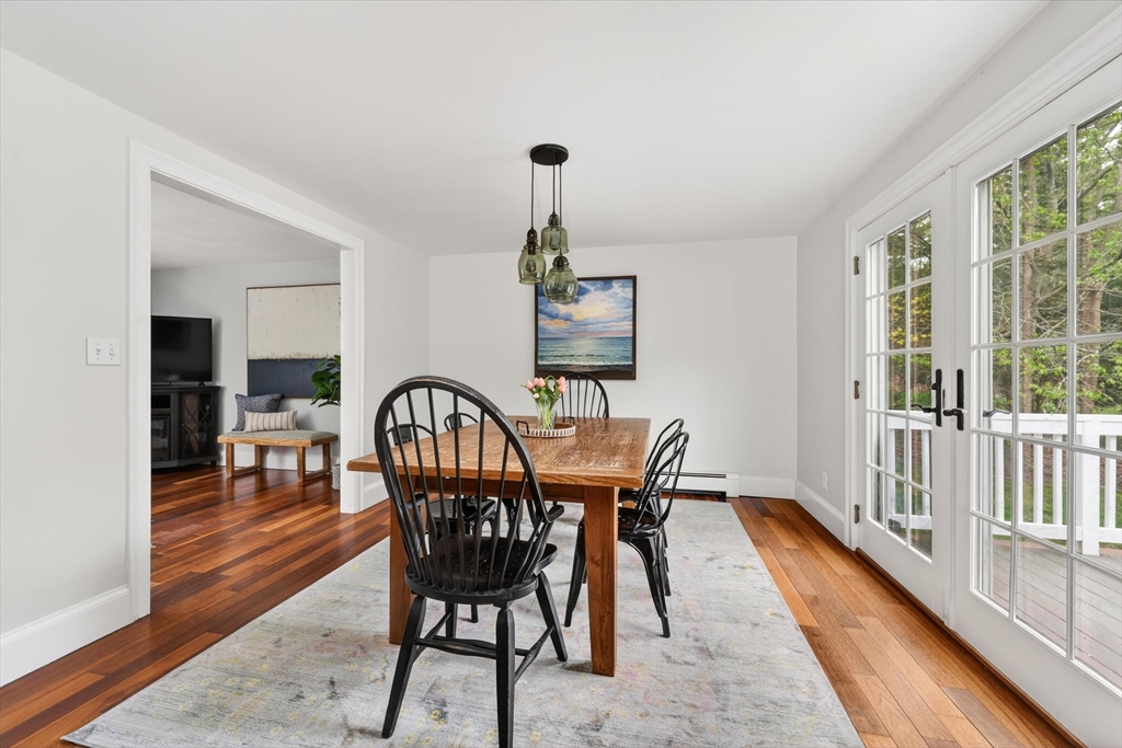 59 First Parish Road Norwell, MA 02061 - Photo 5 of 37 a view of a dining room with furniture window and wooden floor