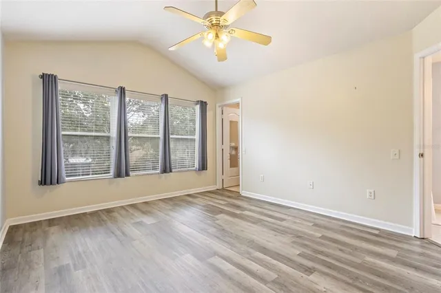 wooden floor in an empty room