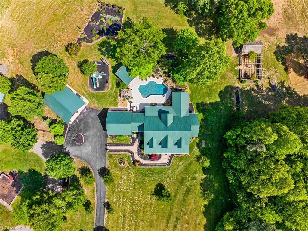 1448 Liberty Church Road Mocksville, NC 27028 - Photo 21 of 50 1448 Liberty Church Road Aerial View