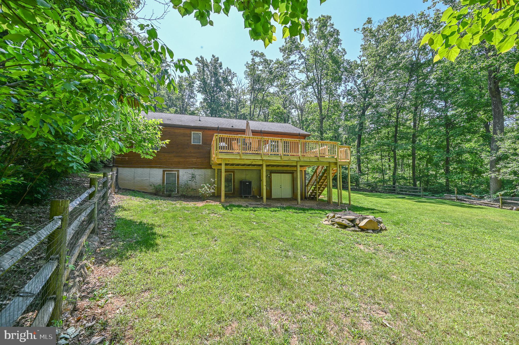 185 Buck Road Linden, VA 22642 - Photo 7 of 44 Large back yard