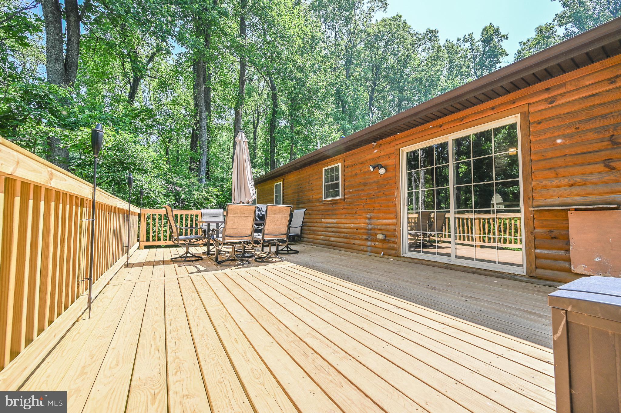 185 Buck Road Linden, VA 22642 - Photo 9 of 44 Massive deck