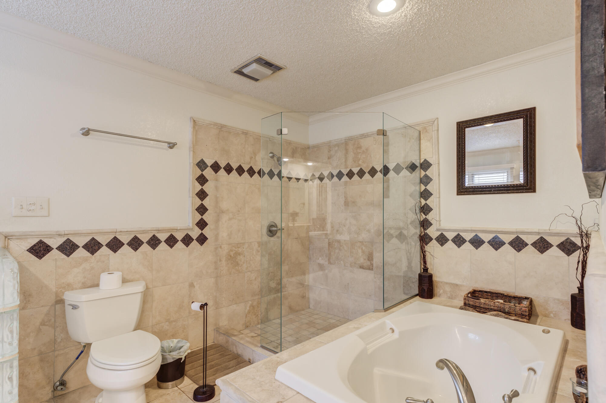4405 89th Street Lubbock, TX 79424 - Photo 60 of 71 a bathroom with a sink toilet and shower