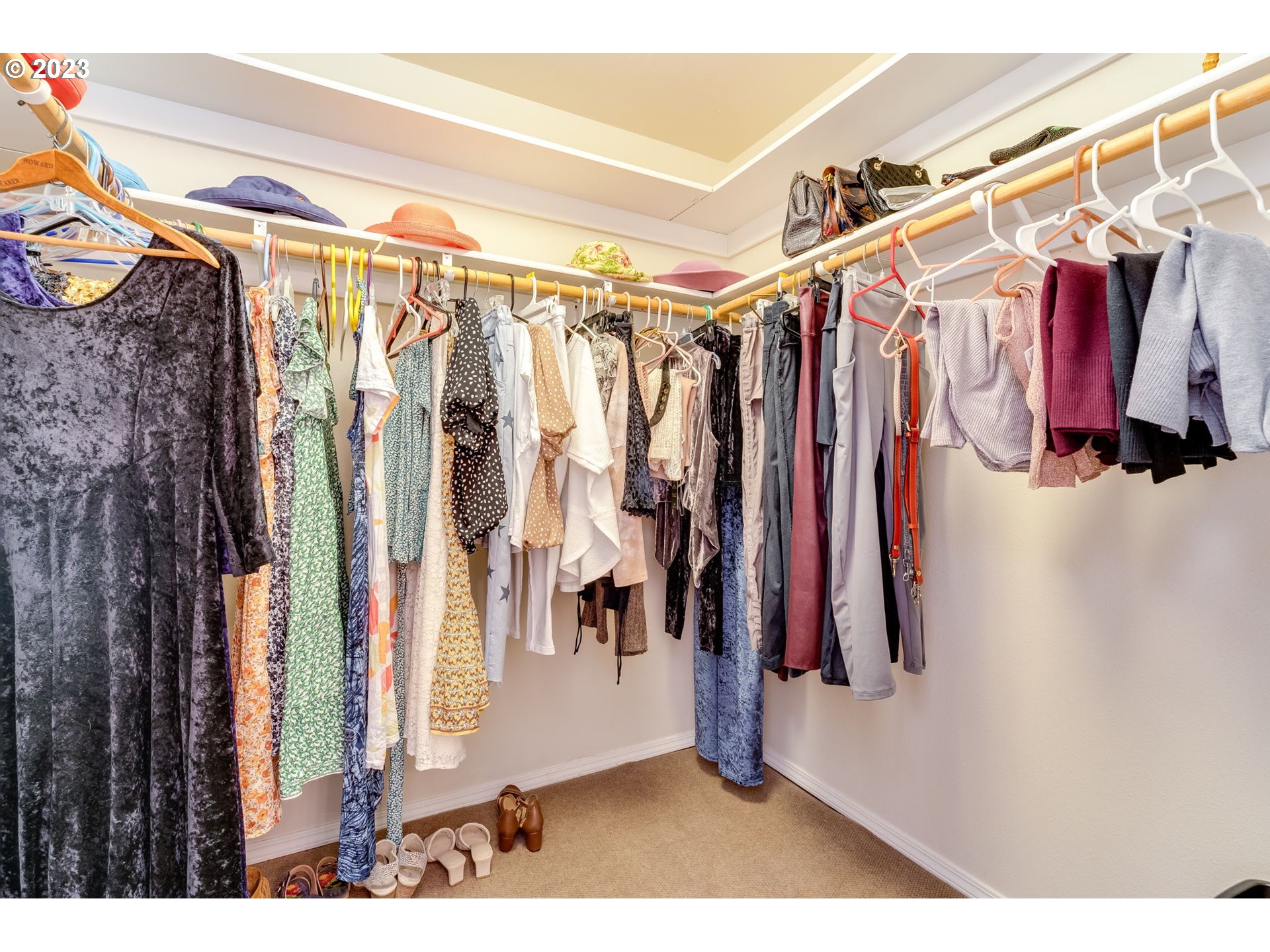 14029 Southeast 35th Loop Vancouver, WA 98683 - Photo 24 of 48 a view of walk in closet with clothes