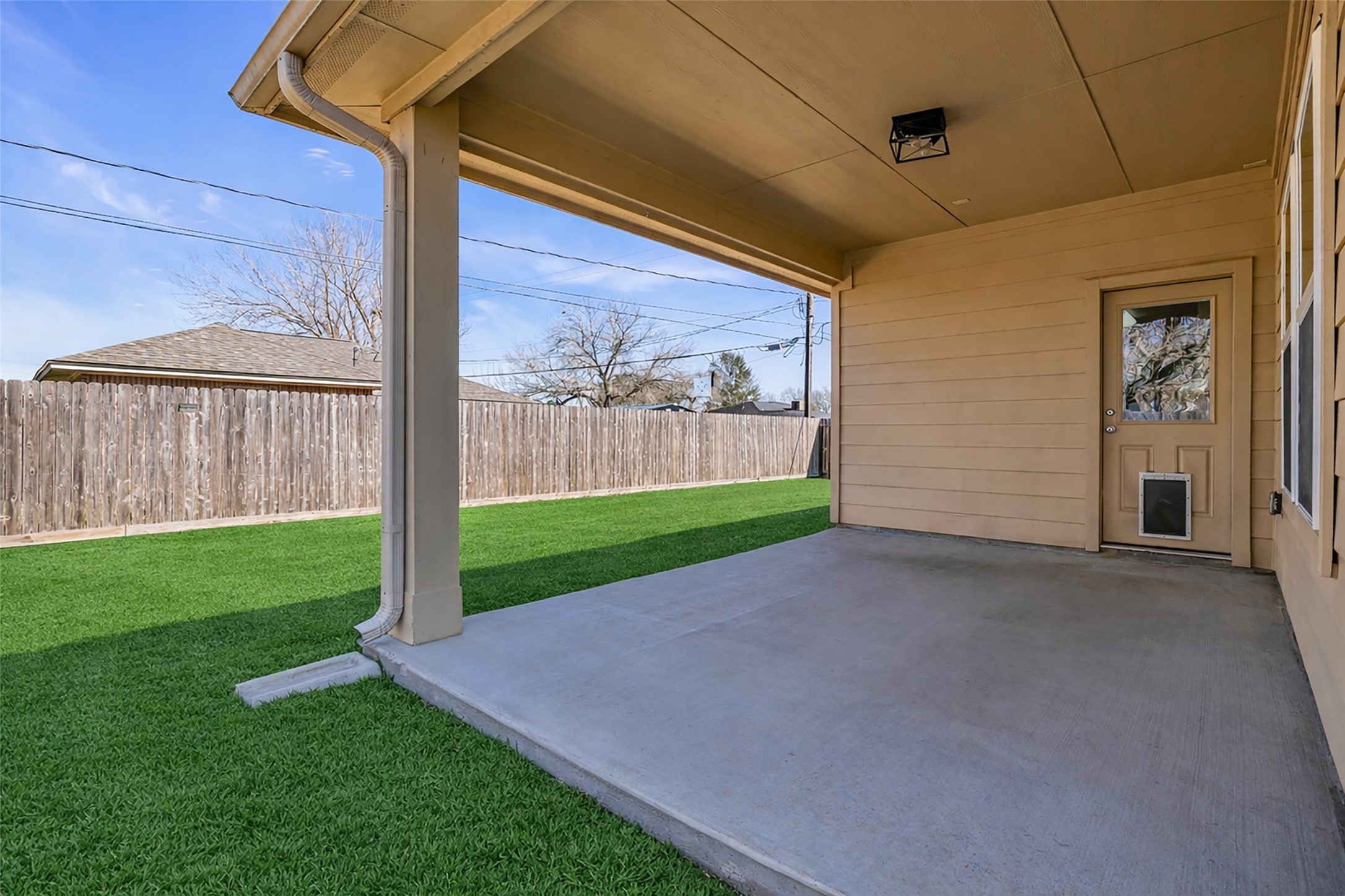 323 Texas Avenue Arcola, TX 77583 - Photo 26 of 27 a view of a porch with a backyard