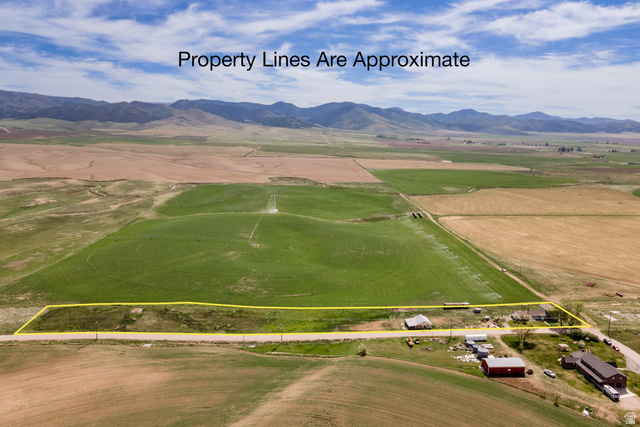 19994 South Olson Road Downey, ID 83234 - Photo 41 of 49 View of rural area with a mountainous background and rows of crops