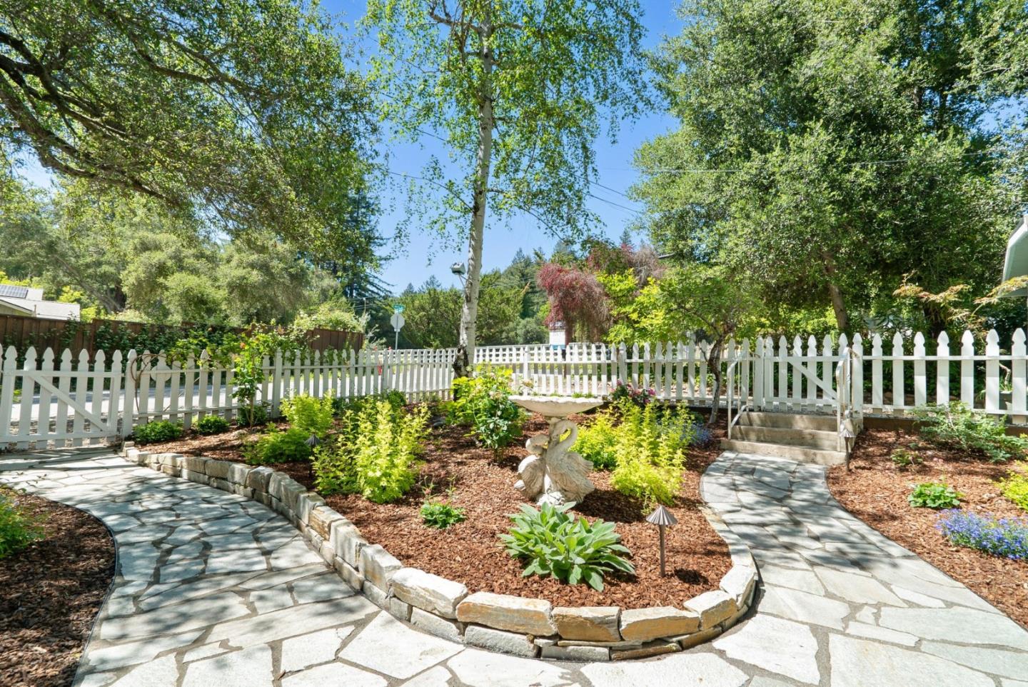 280 Main Street Ben Lomond, CA 95005 - Photo 34 of 47 a view of a fountain with sitting area