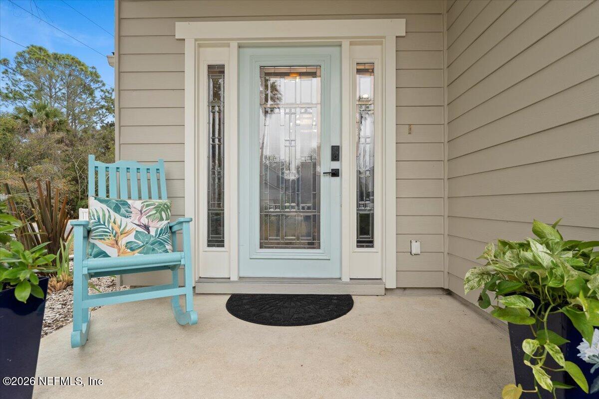 1489 Marshview Court Atlantic Beach, FL 32233 - Photo 4 of 47 a couple of potted plants in front of door