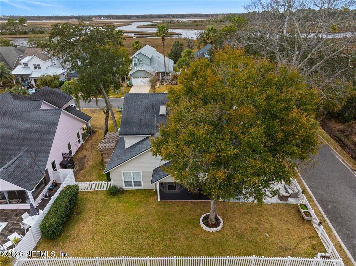 1489 Marshview Court Atlantic Beach, FL 32233 - Photo 43 of 47 an aerial view of residential house with yard