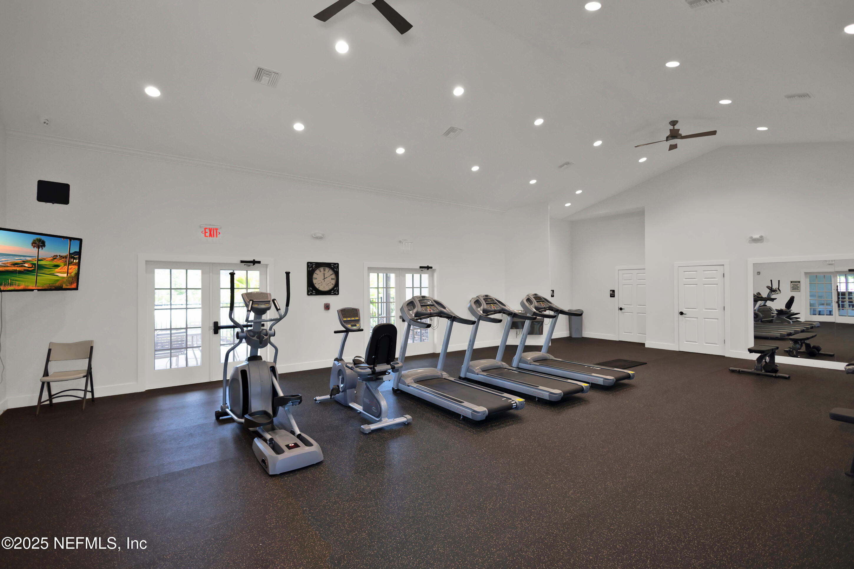 70 Spoonbill Circle St. Augustine, FL 32095 - Photo 57 of 76 a view of a room with gym equipment