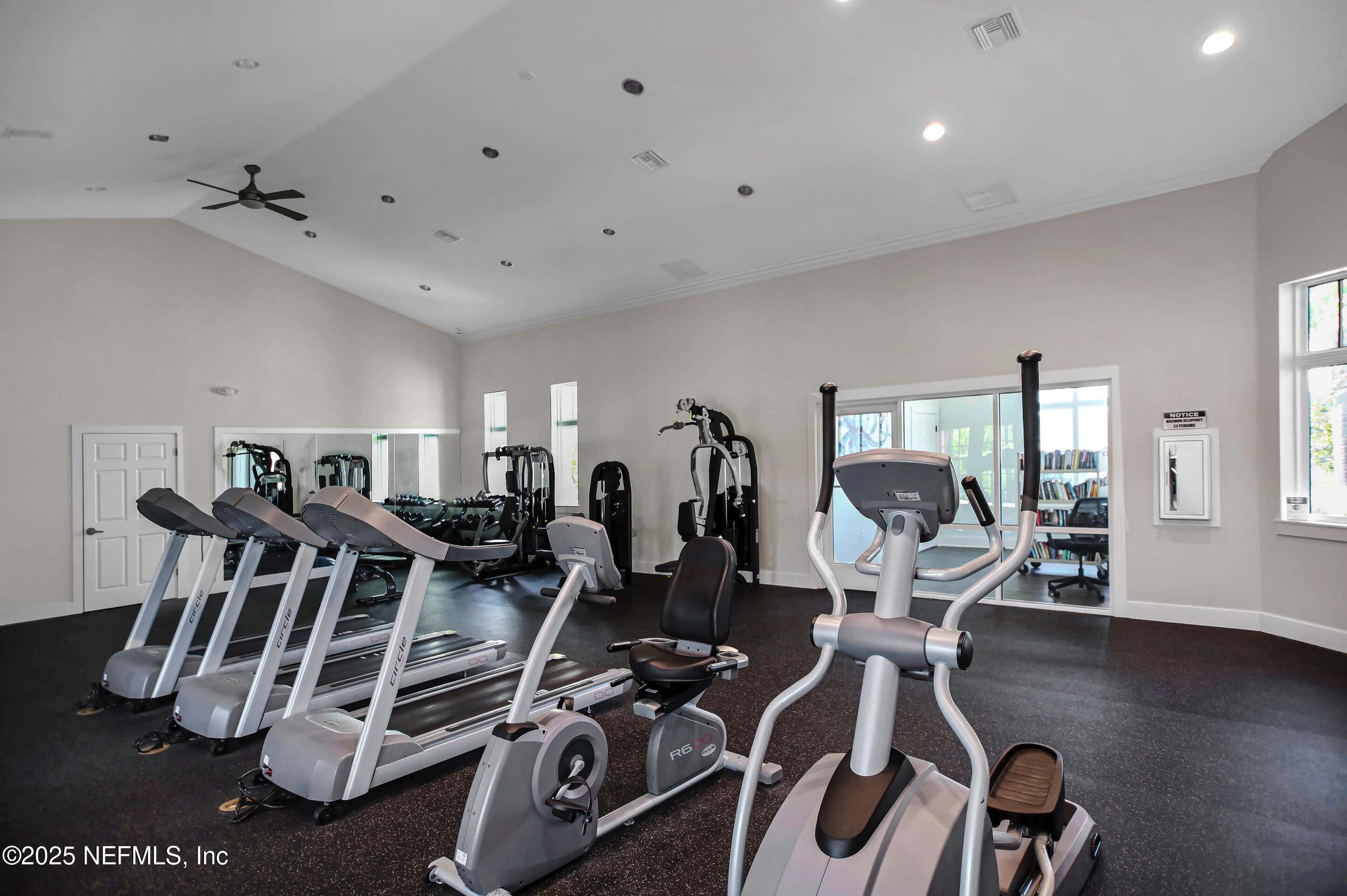 70 Spoonbill Circle St. Augustine, FL 32095 - Photo 59 of 76 a view of a room with gym equipment