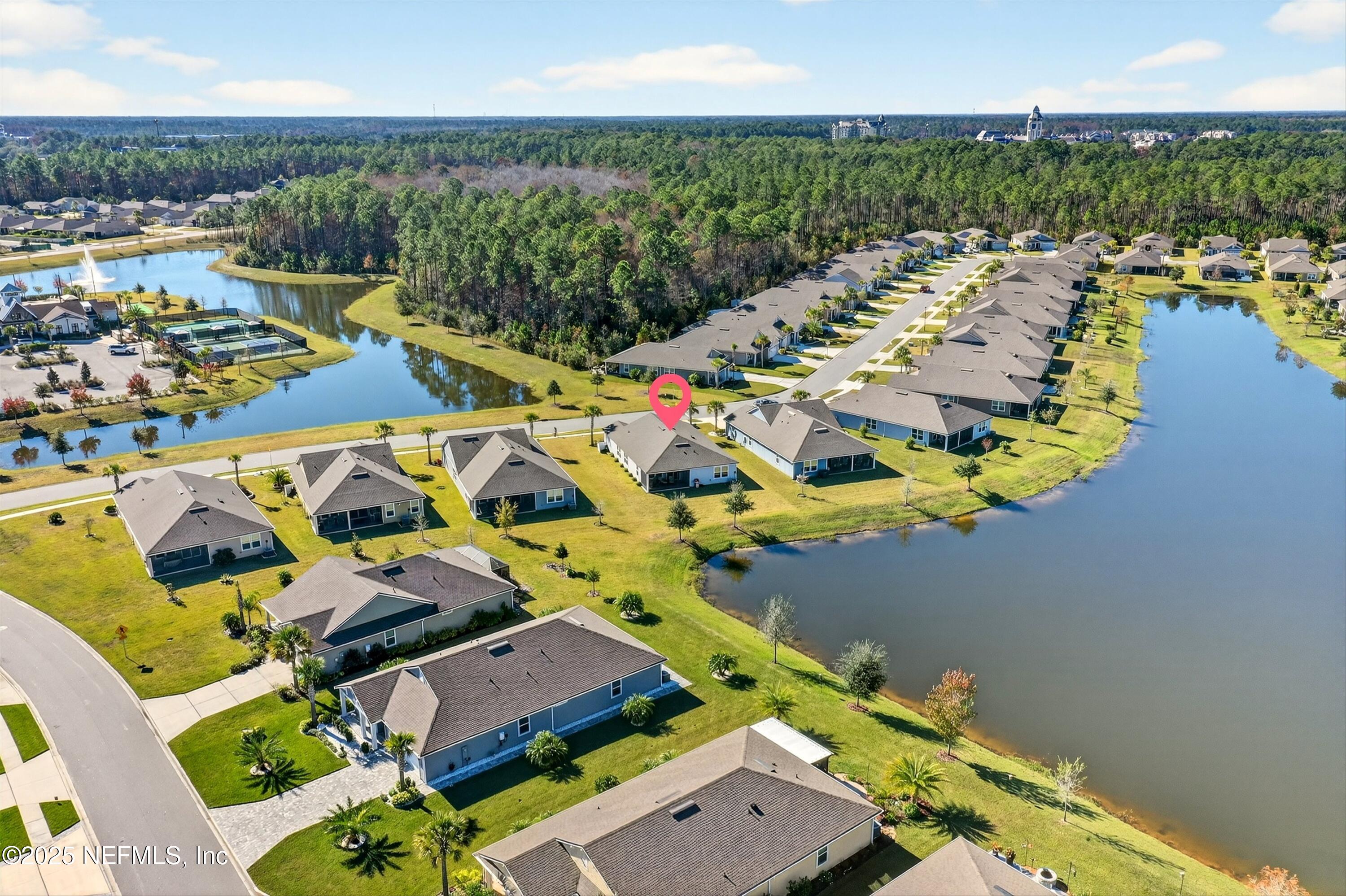 70 Spoonbill Circle St. Augustine, FL 32095 - Photo 6 of 76 an aerial view of residential houses with outdoor space