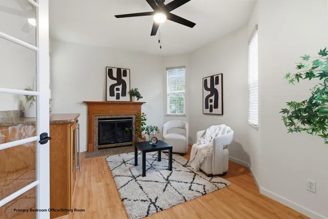 an aerial view of a city with lots of residential buildings