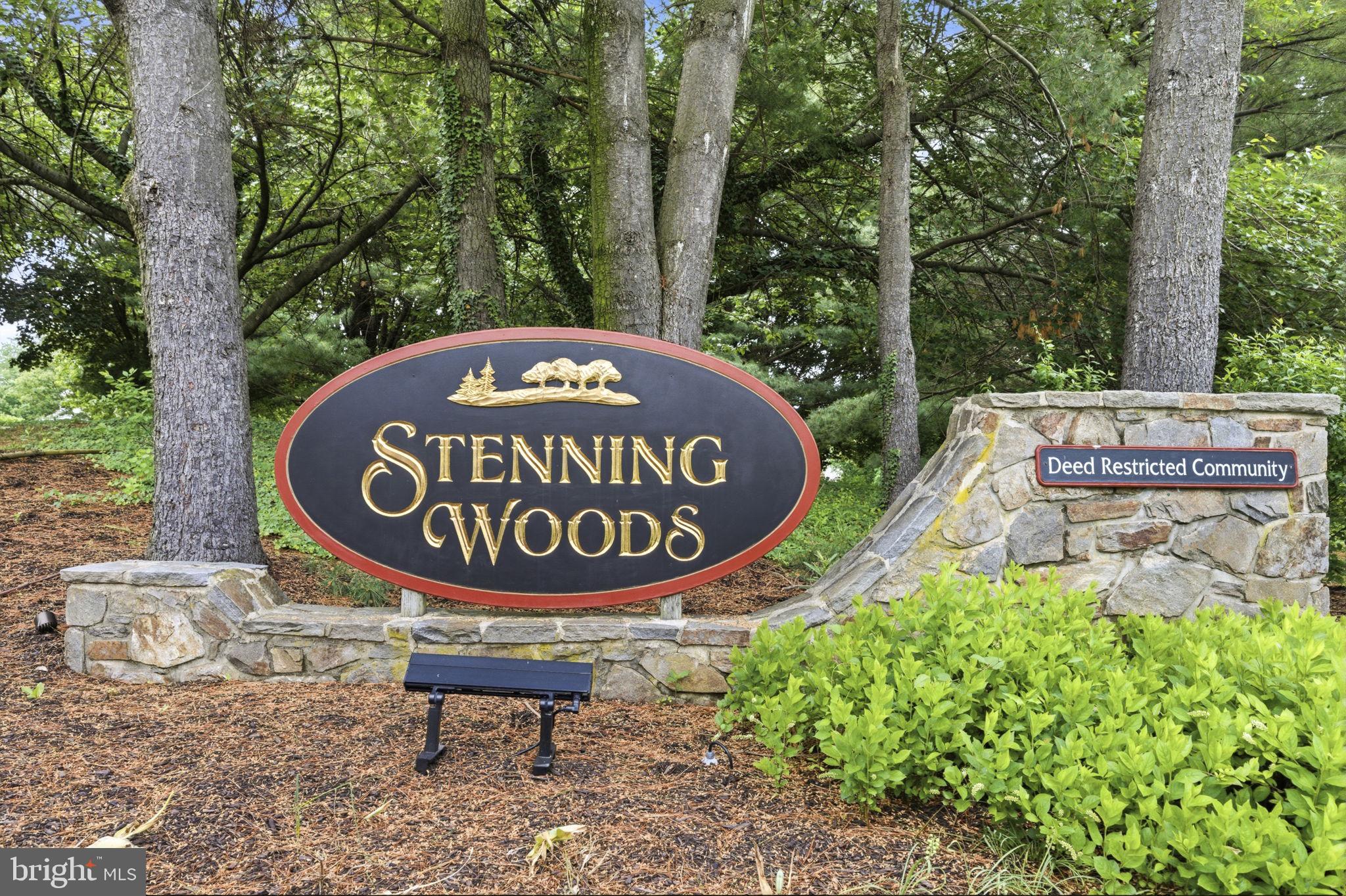 736 Letitia Drive Hockessin, DE 19707 - Photo 78 of 92 a sign that is sitting on a rock