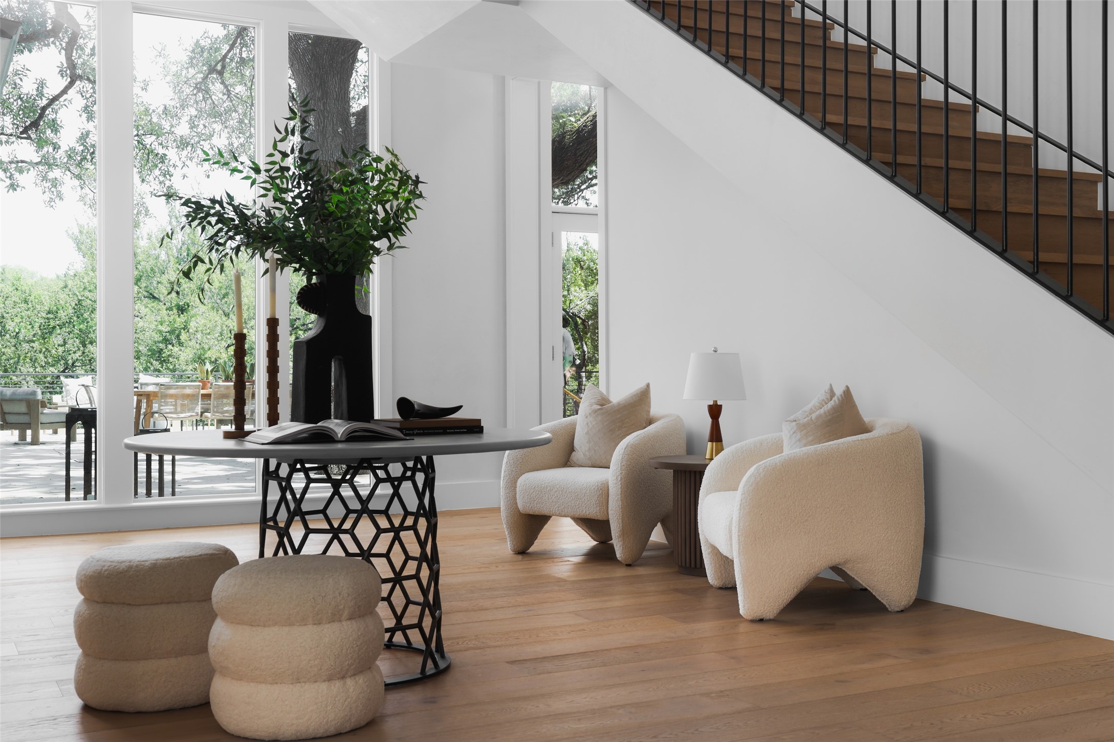 3614 Murillo Circle Austin, TX 78703 - Photo 22 of 40 a living room with furniture and flowers
