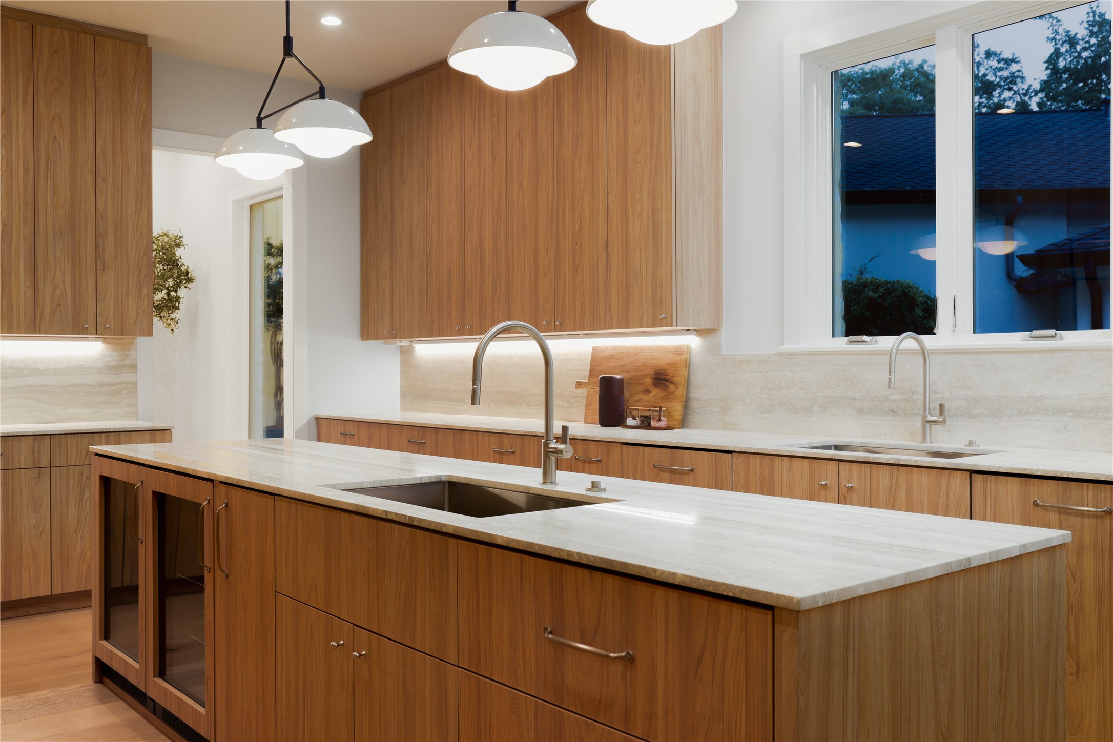 3614 Murillo Circle Austin, TX 78703 - Photo 8 of 40 a kitchen with stainless steel appliances granite countertop a sink a counter space and cabinets