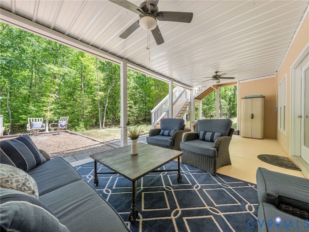 6126 Autumn Bluff Road Powhatan, VA 23139 - Photo 10 of 47 a outdoor space with patio furniture