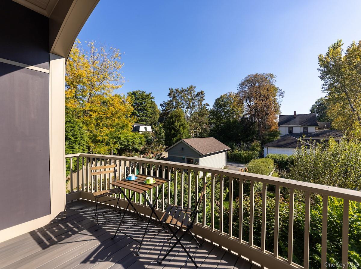 10 Sherman Avenue Dobbs Ferry, NY 10522 - Photo 19 of 36 a view of a balcony with wooden floor