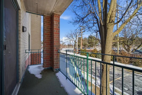 a view of a porch