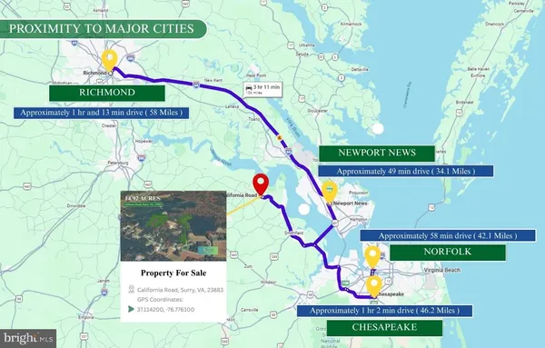 $110,000 | 0 Golden Hill Road, Surry, VA 23883