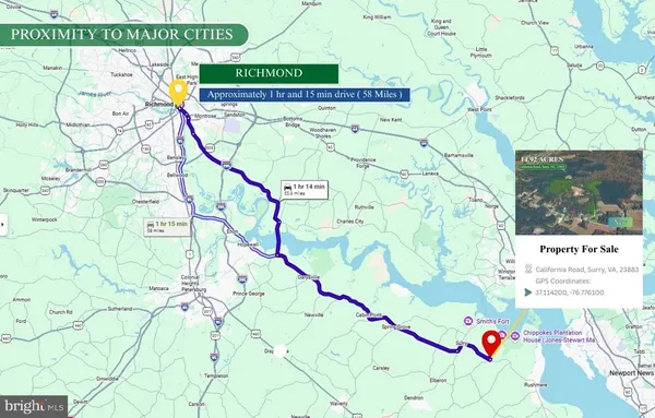 $110,000 | 0 Golden Hill Road, Surry, VA 23883