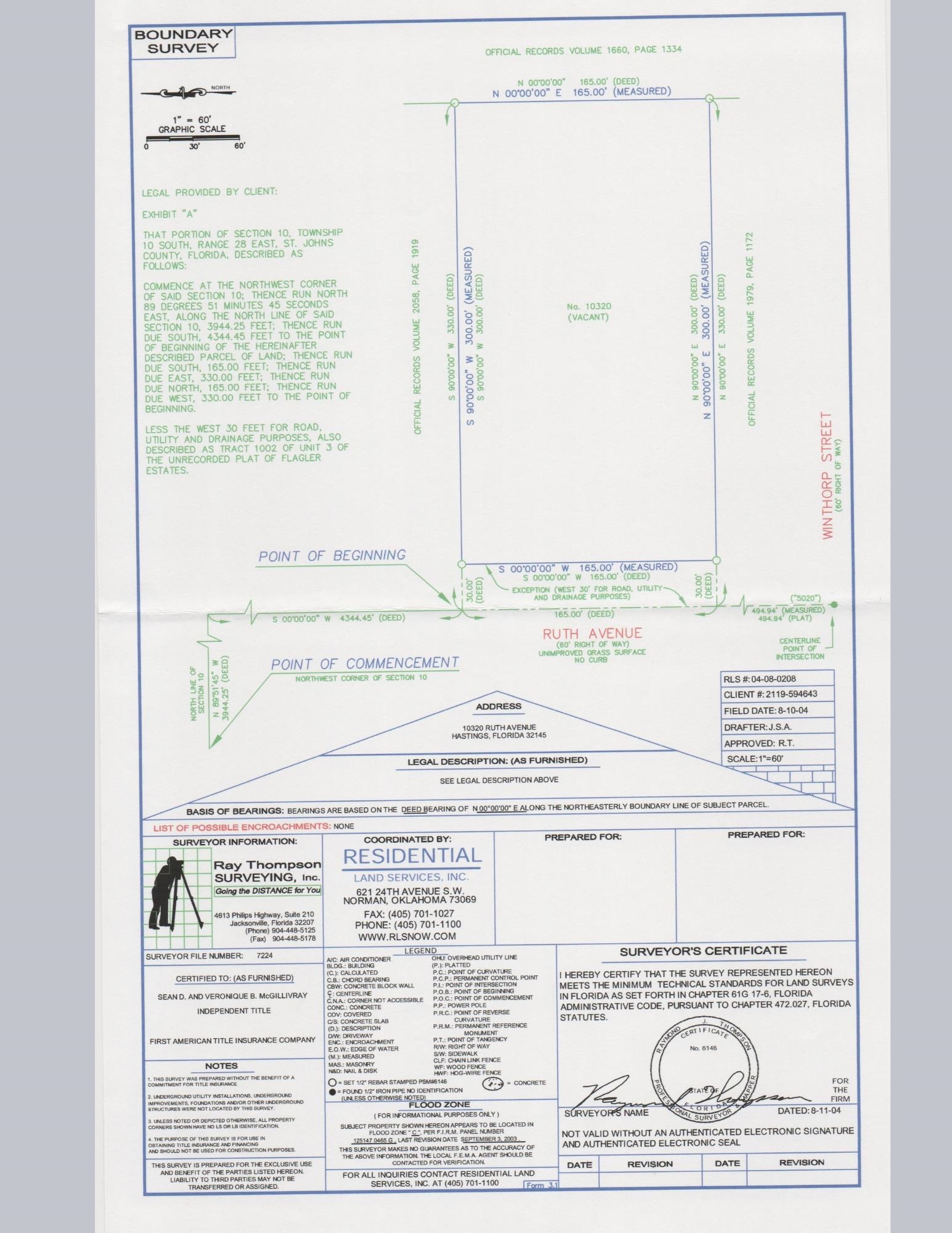 10320 Ruth Avenue Hastings, FL 32145 - Photo 3 of 3 a picture of a glass window