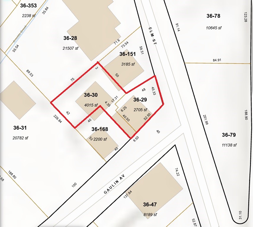 125 Elm Street Woonsocket, RI 02895 - Photo 3 of 18 Map: 125-127 Elm St & 7-9 Gaulin Ave