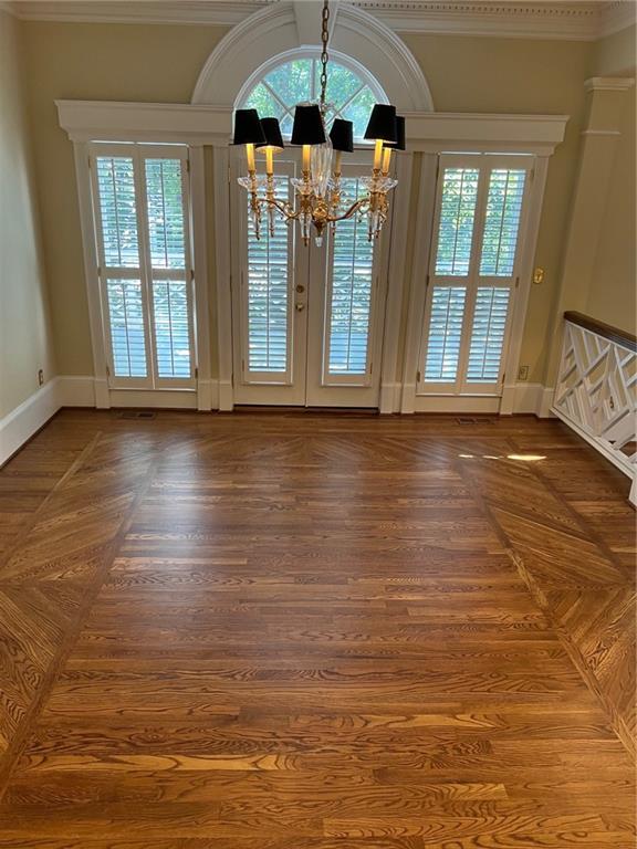 3184 Andrews Court Northwest Atlanta, GA 30305 - Photo 8 of 60 a view of lot of kitchen and wooden floor