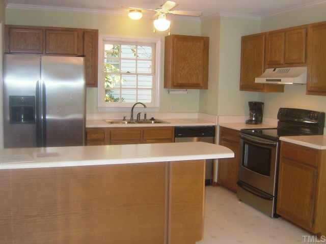 Large Kitchen With New Stainless Steel Appliances Other