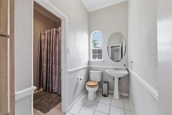 a view of bathroom with dual sinks