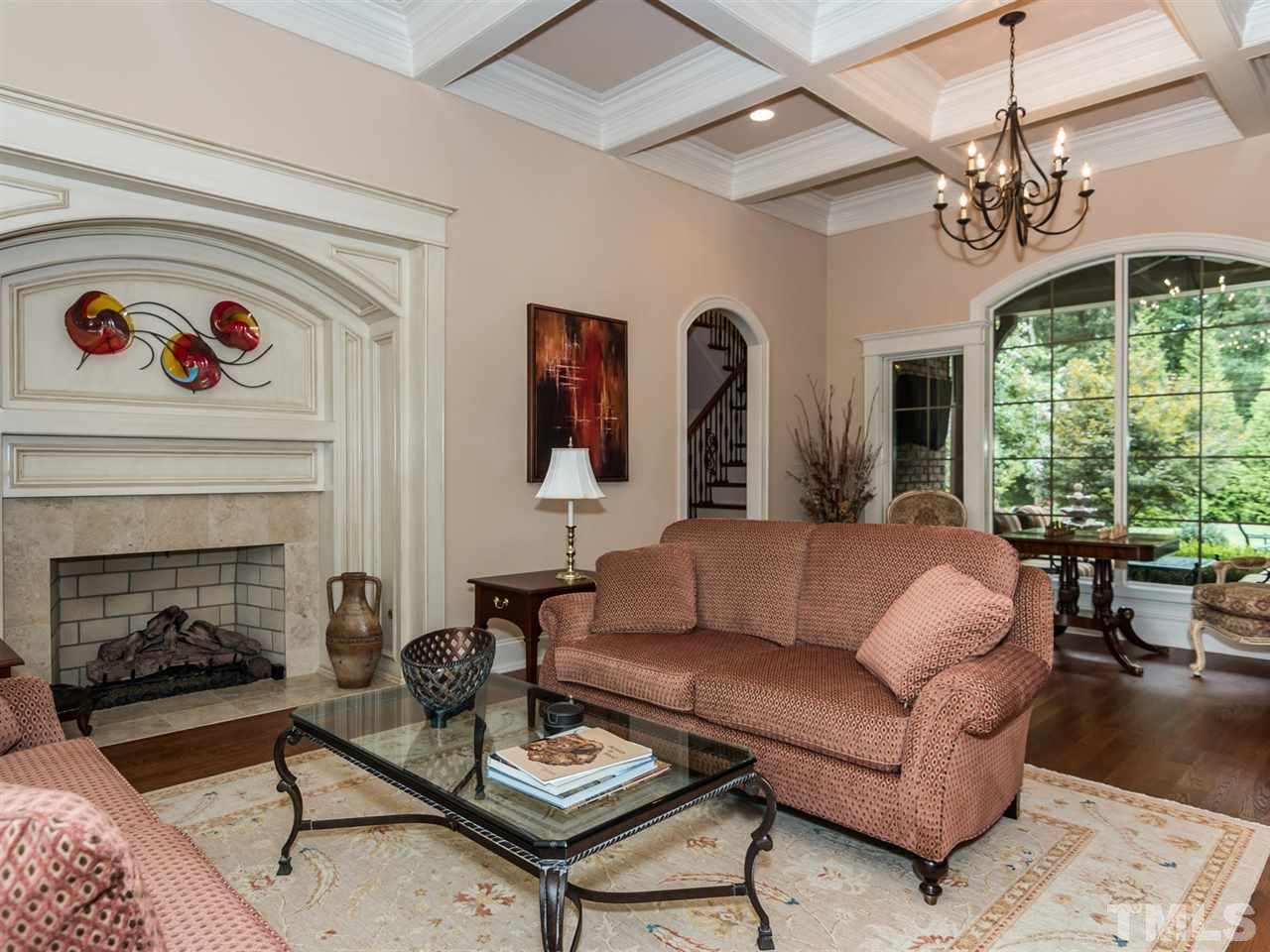 5216 Newstead Manor Lane Raleigh, NC 27606 - Photo 5 of 25 Imagine entertaining family and friends in this wonderful space. No detail was left undone in designing this wonderful home.
