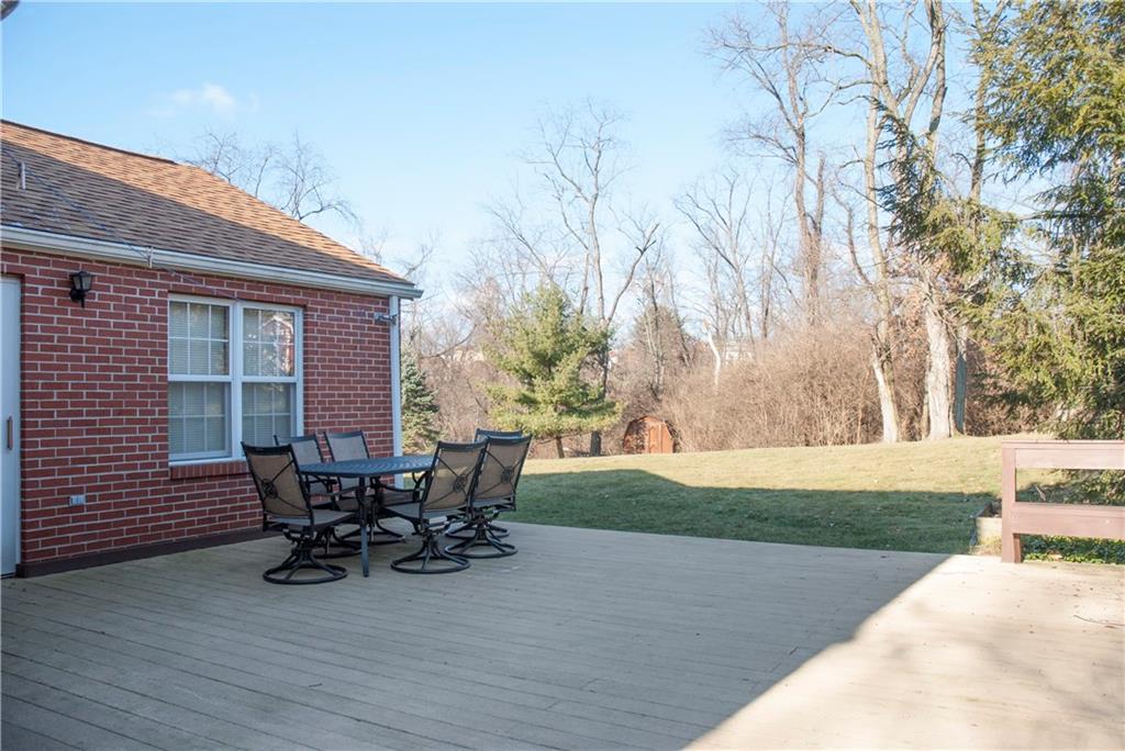 150 Cherrytree Road Carnegie, PA 15106 - Photo 3 of 18 Extra Large, composite deck, perfect for entertaining.