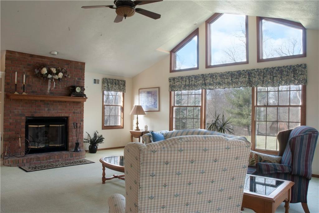 150 Cherrytree Road Carnegie, PA 15106 - Photo 4 of 18 Open family room with abundance of natural light.