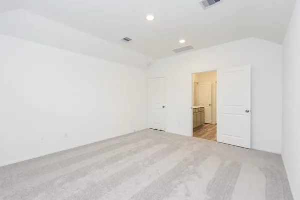 a view of a patio with a yard