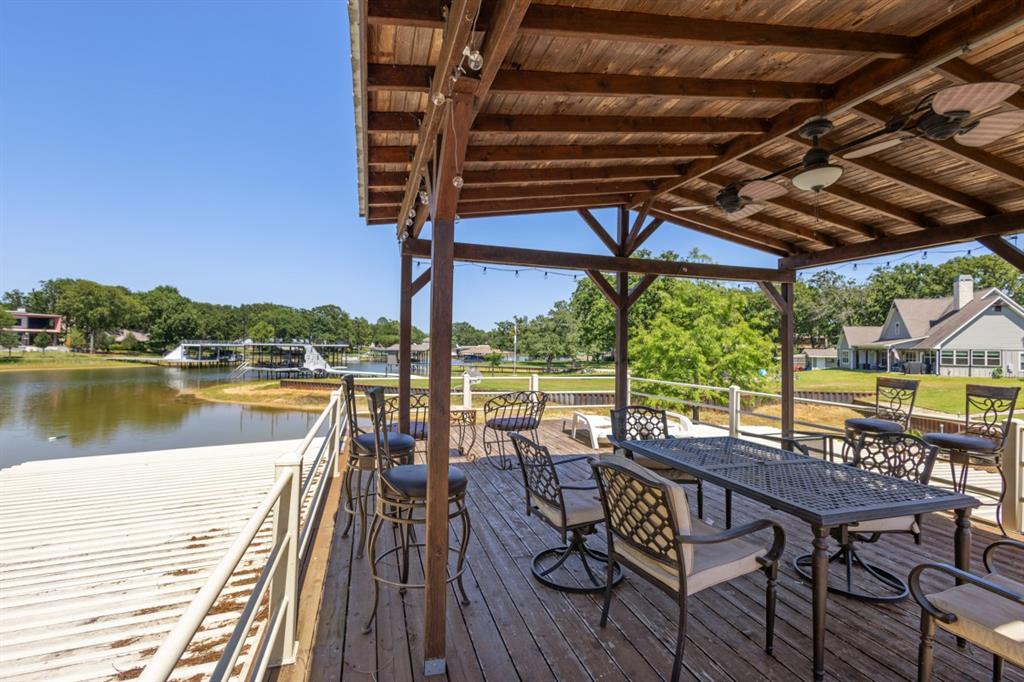 227 Scenic Road Trinidad, TX 75163 - Photo 29 of 40 a view of a chairs and table in the balcony