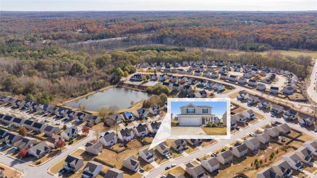 306 Seasons Valley Pendergrass, GA 30567 - Photo 33 of 37 an aerial view of multiple house