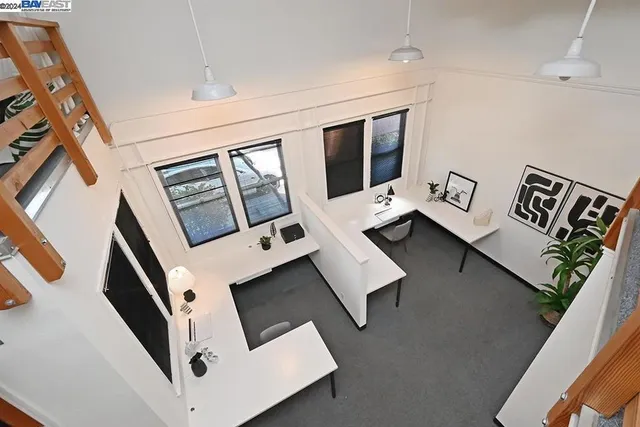 a room with lots of storage and utility