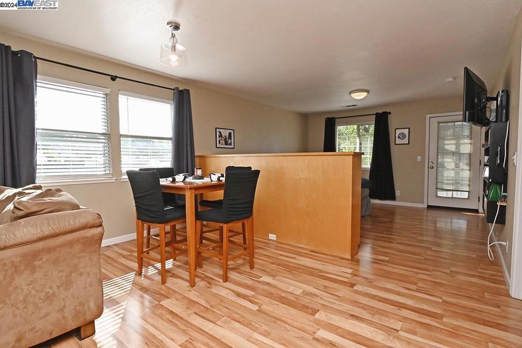 148 Spring Street Pleasanton, CA 94566 - Photo 32 of 46 a workspace with wooden floor